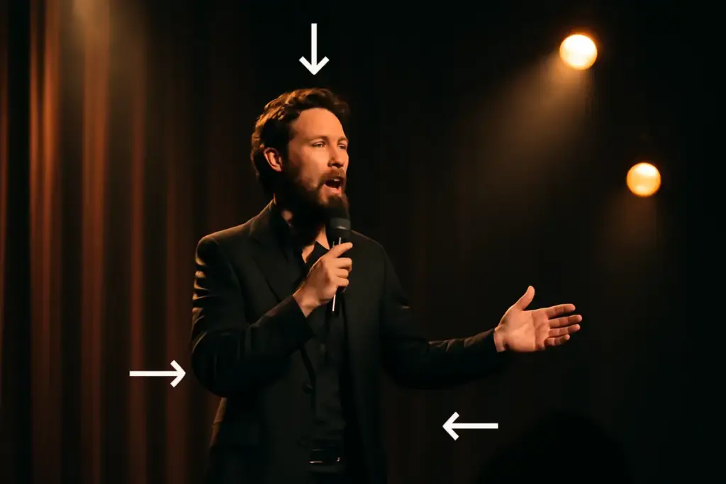 Quali caratteristiche distinguono un vero protagonista sul palco? I segnali che fanno la differenza
