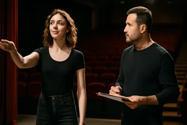 Come costruire una presenza scenica da protagonista? Esercizi e consigli pratici degli esperti